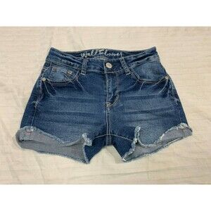 WALLFLOWER WOMENS JEANS SHORTS SIZE 1